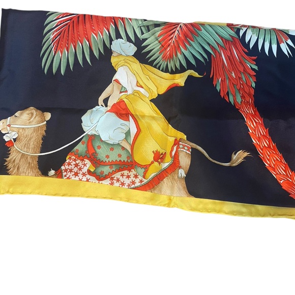 Authentic Salvatore Ferragamo Silk Scarf - Picture 5 of 5